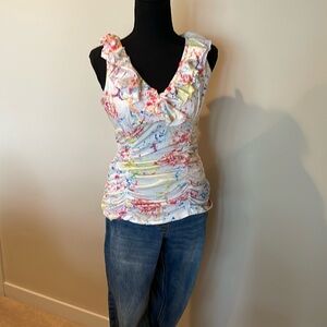 Cabi tank. Very pretty colors. S.